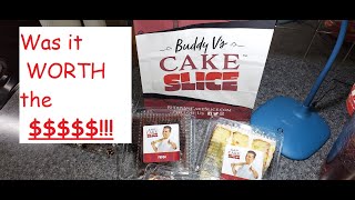 Buddy V's Cake Slice- DoorDash Delivery!  IS IT WORTH THE PRICE TAG