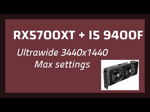 RX5700XT + I5 9400F ultrawide FPS test Modern Warfare 2020