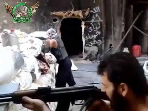 جولة ميدانية على نقاط رباط كتيبة شهداء التضامن في حي التضامن في مدينة دمشق