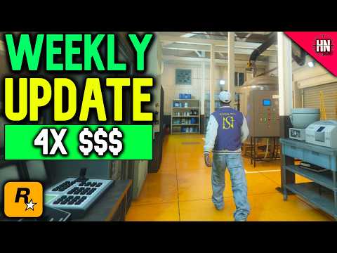 GTA 5 UPDATE | METH 2x$$$, $500K Bonus & More!