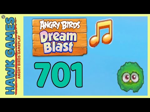 Angry Birds Dream Blast Level 701 - Walkthrough, No Boosters