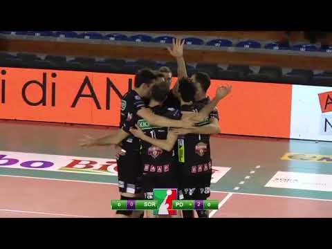 Gli highlights di Biosì Indexa Sora - Kioene Padova 1-3