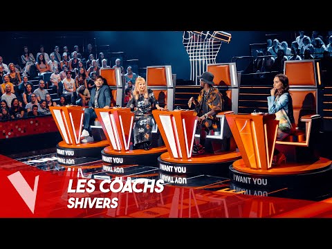 Ed Sheeran – 'Shivers' ● Les coachs | Blinds | The Voice Belgique