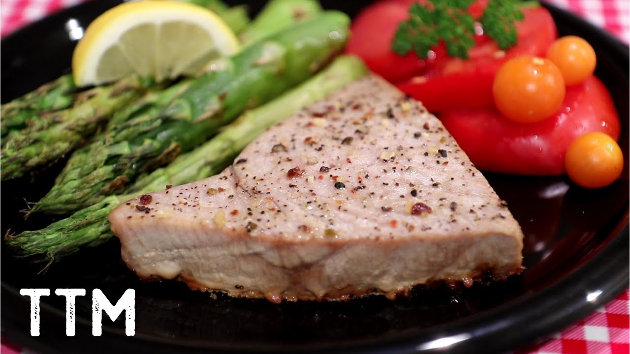 Baked Tuna Steak ~ Easy Cooking