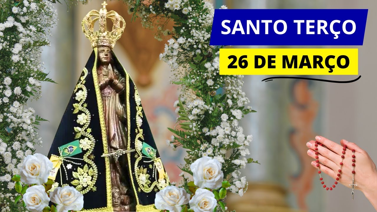 TODAY'S HOLY ROSARY OF APARECIDA - 03/26/2025 | GLORIOUS MYSTERIES | WEDNESDAY