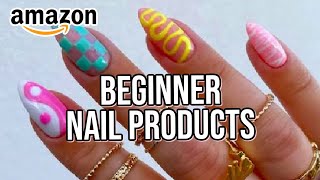 Amazon Nail Products for Beginners #athomenails #diynails #diygelxnails
