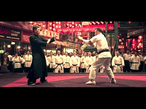 Ip Man vs Karate Master (Epic Fight) Ip Man 4 The Finale Movie CLIP HD