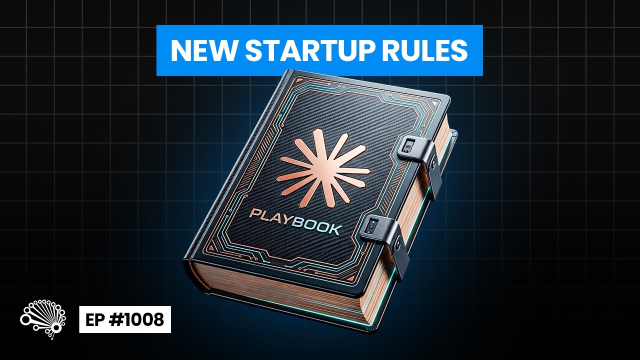 The AI-Native Startup Playbook (Ep. 1008 with Jon Krohn)
