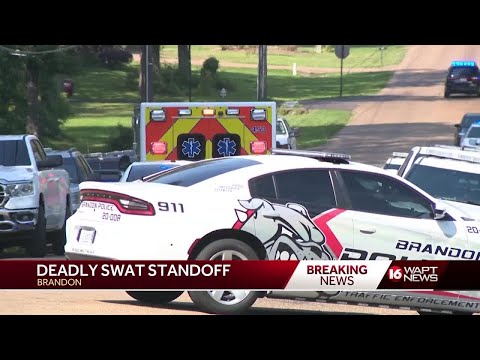 SWAT standoff ends in Brandon with officer, suspect killed
