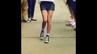 cara delevingne dope walk