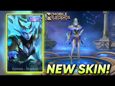 SELENA REVAMP SKIN "GEMINI SHADOW" REVAMP 2023 | MLBB NEW SKIN