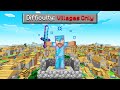 Can YOU Beat Minecraft On A Village Only World