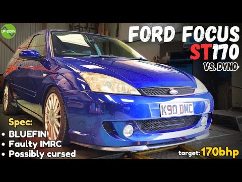 FOCUS ST170 vs. Dyno | A blue fast Ford that didn't want to be tested!