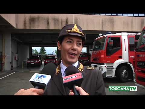 2019-05-28 PRATO - FIRST WOMAN AS CHIEF OF THE FIRE BRIGADE