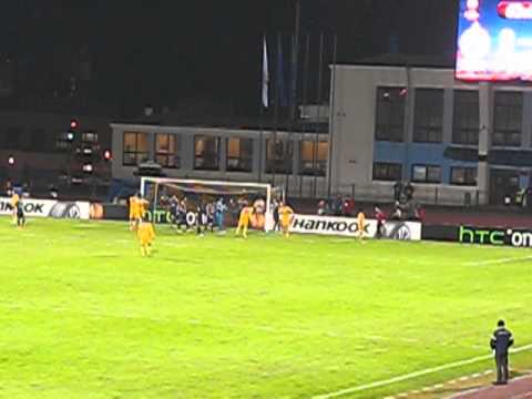 Гродно. Стадион Неман. Футбол. БАТЭ - Фенербахче. Угловой