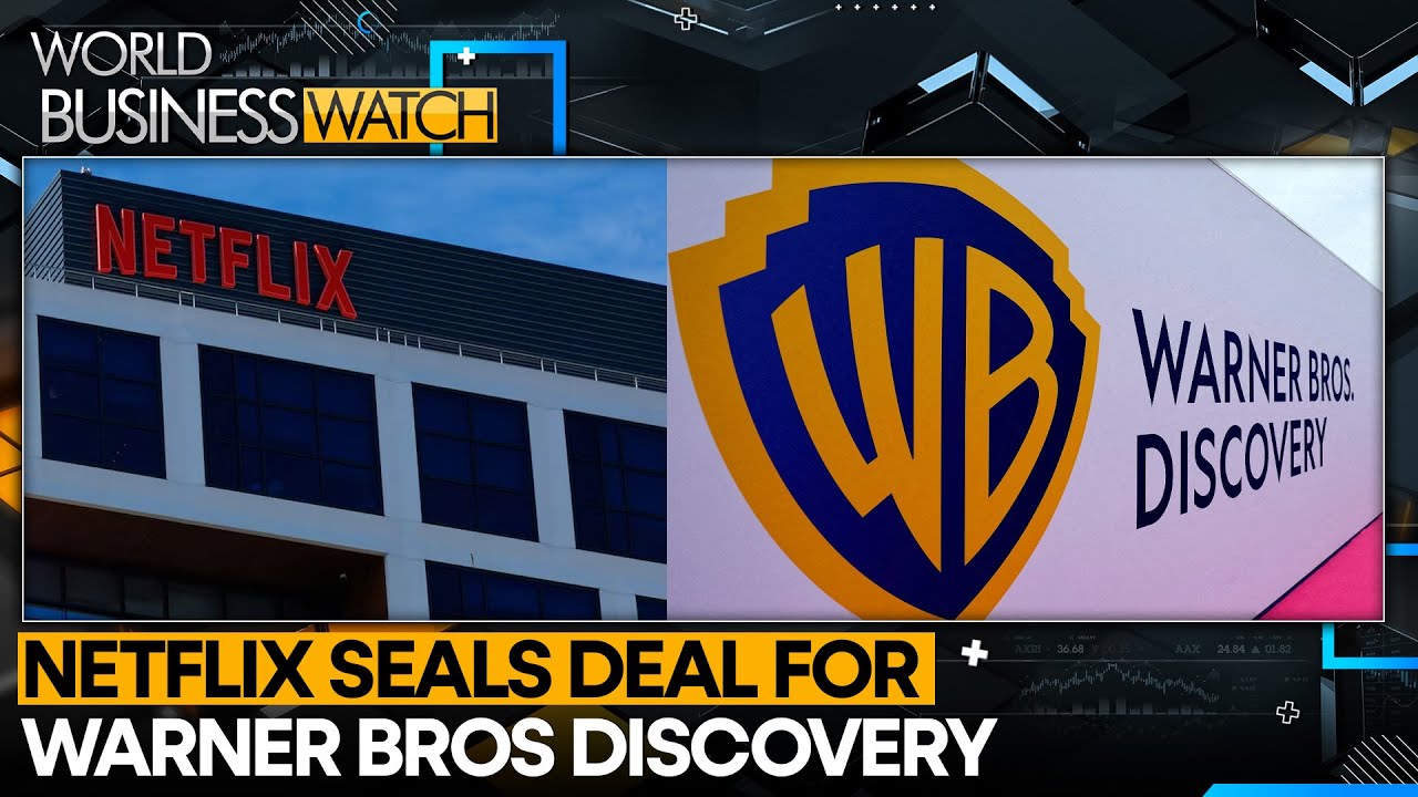 Netflix to Buy Warner Bros Discovery in $72 Billion Deal | WION World Business Watch
