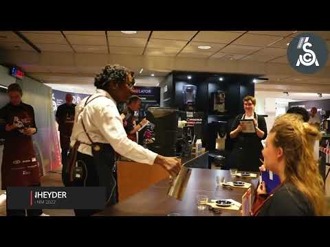 Gina Schønheyder - semifinale Barista Championship NM 2022
