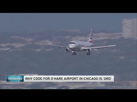 Why is the O'Hare airport code ORD?