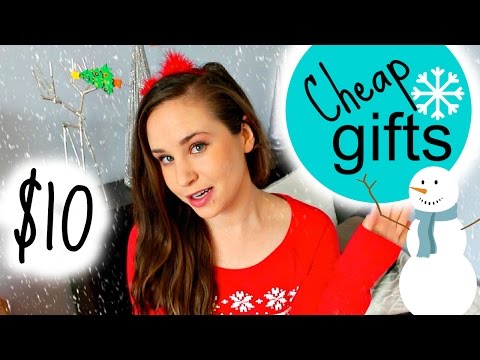 Easy Cheap Christmas Gift Ideas: 10 Gifts Under $10 + Secret Santa Ideas Video