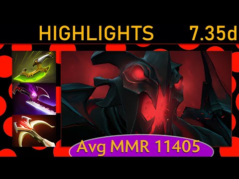 ⭐ Yatoro雨 Shadow Fiend |20/4/17 - 69%| Carry Highlights 7.35d - Dota 2 Top MMR