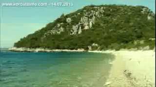 preview picture of video 'Samograd Bay - Korcula island'
