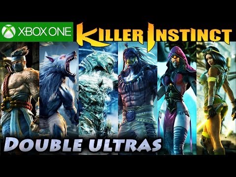 "Killer Instinct" "Double Ultra Combos" All Characters SEASON 1 "Xbox One" KI3