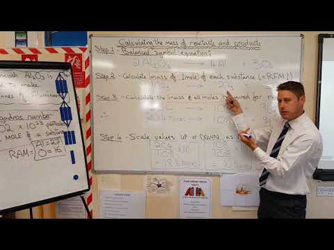 AQA GCSE Chemistry C4.3 Calculating the mass of reactant and products