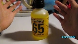 Video thumbnail for Dunlop Lemon Oil Unboxing and Review by skyforce95