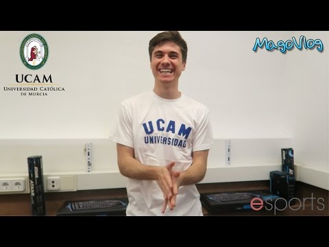 VLOG EN MI UNIVERSIDAD, eSports en la UCAM | magoangelESP