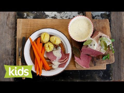 Corned Beef Recipe with Sweet Mustard Sauce