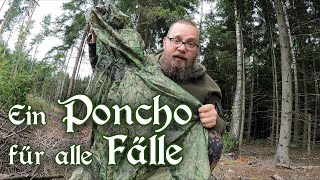 Ein Poncho für alle Fälle - Helikon Tex Regenponcho Vorstellung