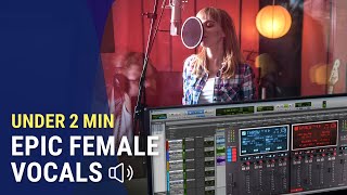 Video thumbnail for EPIC Female Vocals in Under 2 Min: CLA Epic by Waves Audio