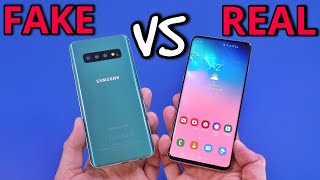 Download lagu FAKE VS REAL Samsung Galaxy S10 - Buyers BEWARE! - 1:1 CLONE mp3