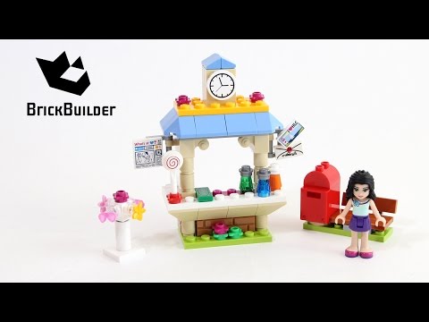 Vidéo LEGO Friends 41098 : Le kiosque d'Emma