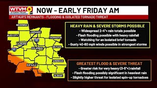 Latest update to severe weather possibility in Chattahoochee Valley