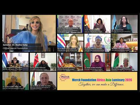 Dr. Rasha Kelej speech at Merck Foundation Africa Asia (Online) - 2026