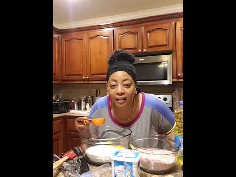 Learning how to make a cakie cookie & a Ice cream sandwich.