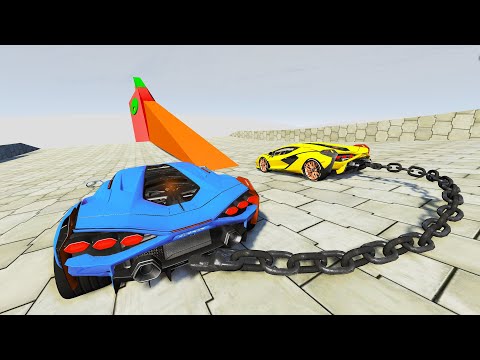 High Speed Jumps #57 - Oddly Satisfying Car Crashes (BeamNG Drive)