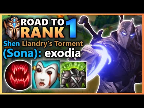 Exodia Shen's Healing is out of this World - Road To Rank 1 (#27)