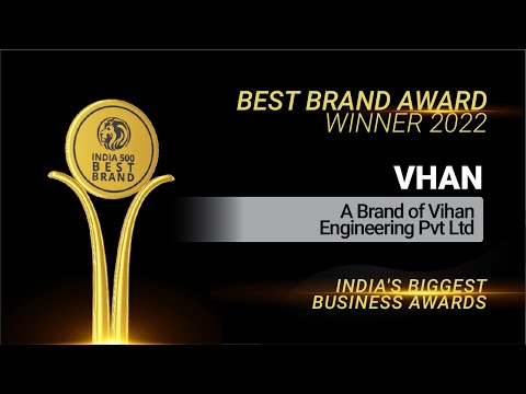Vhan - Winner of India 500 Best Brand Awards 2022.