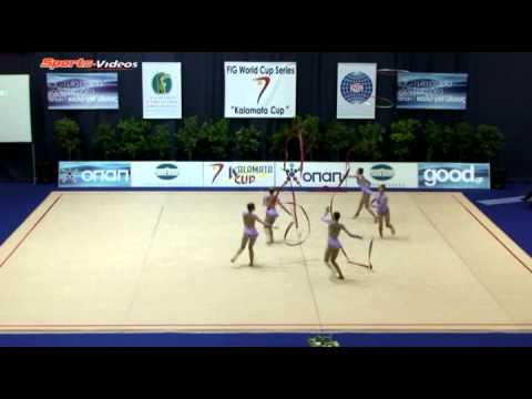 HUNGARY ENSEMBLE GROUP KALAMATA CUP 2011 3 RIBBONS 2 HOOPS.mp4