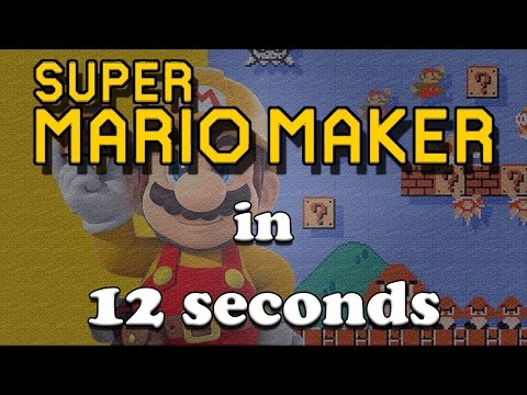 Super Mario Maker  -  12-second review