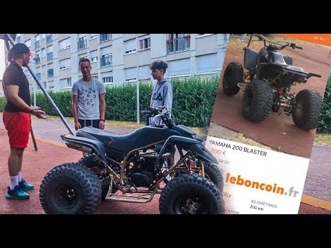 J'ACHETE UN NOUVEAU QUAD CROSS ! (LE FRÈRE DU VENDEUR INTERVIENT)