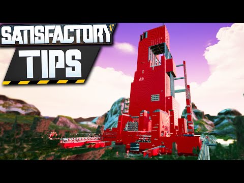 My TOP 5 Satisfactory Mega Base Tips!