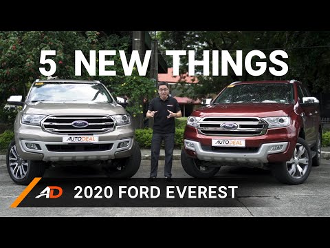 5 New Things in the 2020 Ford Everest Philippines