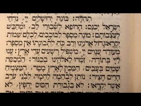 Tefilah 10 Halleluka, Ki Tov - Prayer - Sharchris - תפילה 10 הללו׳ כי טוב – שחרית