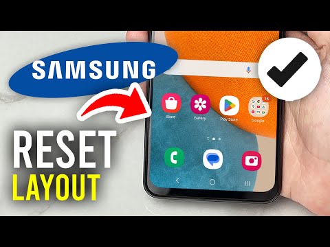 How To Reset Home Screen Layout On Samsung - Full Guide