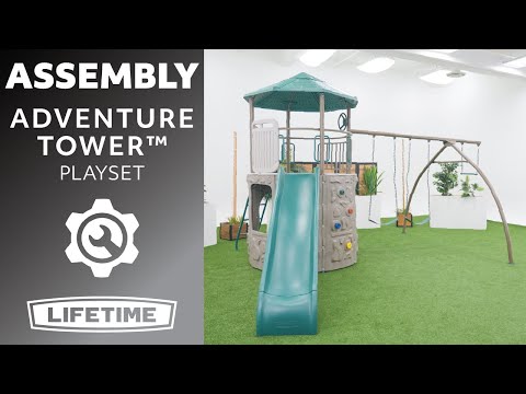 Lifetime Adventure Tower Playset | Lifetime Assembly