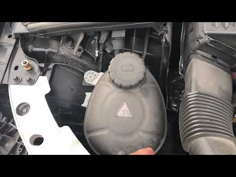 MERCEDES-BENZ C 300 - ADDING COOLANT - WHERE TO