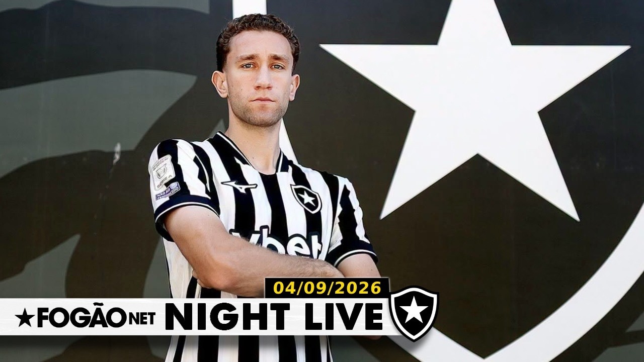 NIGHT LIVE | Botafogo anuncia contratação de Arthur Chaves por empréstimo; presidente defende gestão